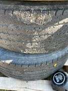 4 tires/rims Firestone LT275/70R18
