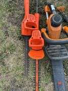 3 hedge trimmers - owner says large one works but other 2 condition unknown