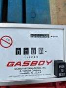Gasboy metered fuel pump with hose & nozzle