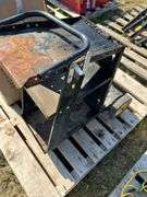 Small welding cart, 8 gal oil drain