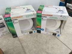 Submersible motor control 1/2hp 230V, 2 - 6" recessed LED lights, 1 - 7" and 1 - 4" Halo LED surface