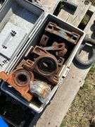 Scroll saw, creeper, shovel, hand winch etc