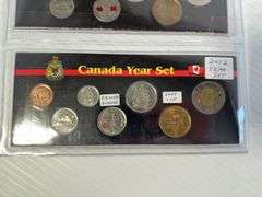 2010 - With Painted Quarter & Sask. Rider's Loonie & 2012