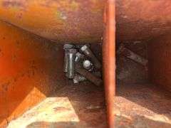 Pair of bolt bins & misc bolts