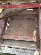 Vintage fanning mill in poor condition