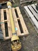 PTO shaft 48” 540 on 1 end & round end slip clutch on other
