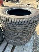 3 tires 205/65R15, 2 ATV tires in very poor condition 25x12.00-9NHS