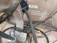 King alternator, generator and regulator tester - motor runs - condition unknown