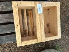 Locally made planters 12x18x13