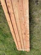 LUMBER: 
11 of 2x6x8 decking & 19 of 1x6x16 treated
