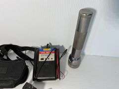 Tap & Die Set, Tripod, Small Scope Bag, Large Flashlight