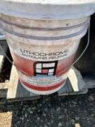 2-1/2 pails cement surface hardening, sink