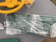 Sand box seat, steering wheel, anchors and misc PlayStar parts
