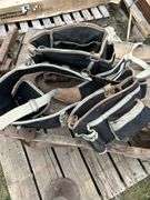 Platform scale, beam scale, jack, tool belts