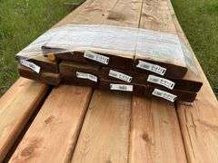 LUMBER: 
11 of 2x6x8 decking & 19 of 1x6x16 treated
