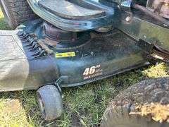Yardworks Riding mower 46" deck