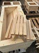 Locally made raised garden bed 18x40x25 & small squirrel sized picnic table