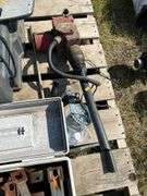 Scroll saw, creeper, shovel, hand winch etc