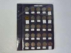 Page of Large Nickels - 1922 to 1967 Rabbit - Mixed Dates