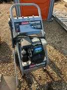 Coleman pressure washer - HARD TO PULL OVER