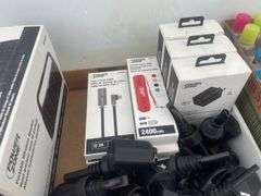 Power Zone portable wireless speaker, type C data cables, portable powerbank, shot dispenser, fire s