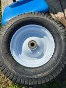 2 tires/rims 16x5.00-8 & swivel boat seat
