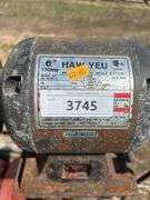 6” bench grinder on stand - condition unknown