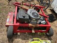 Swisher tow behind 60” mower - runs