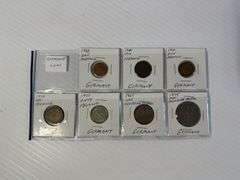 7 - Different Germany Coins - Mixed Dates