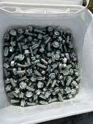 Pail of 3/8”x1 & pail of 3/8”x1-1/4” bin bolts