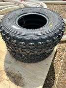 Pair of UNUSED Holeshot XC quad tires AT22x7-10