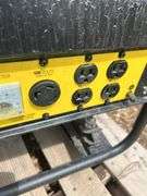 Champion 3000 generator c/w extension cord & garden hose - owner says runs