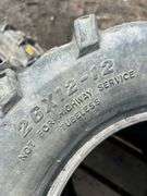4 quad tires in poor condition 26x9-12, 26x12-12