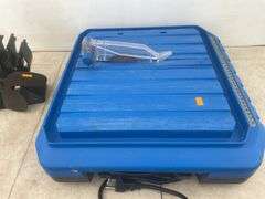 Mastercraft tile saw - working and a heat power stove fan