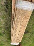 LUMBER: 
11 of 2x6x8 decking & 19 of 1x6x16 treated