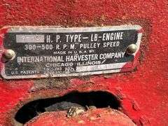 International Harvester stationary engine - condition unknown