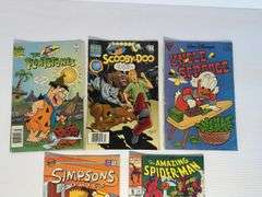 Qty of Comic Books - The Flintstones, Scooby-Doo, The Amazing Spiderman, Etc