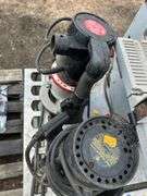 King 10” tablesaw, small bandsaw, 2 routers all condition unknown