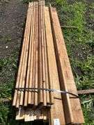 LUMBER: 17 of 1x6x8 treated & 21 of 2x4x8