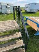 House deck/step 45”D x 96”W x 61”T