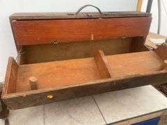 Shopbuilt tool box comes with shoe lasts