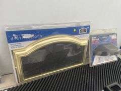 Stair treads, kick plates 8" x 34"Adress plaque, laminate floor installer kit,solar powered high int