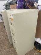 4 drawer filing cabinet with key