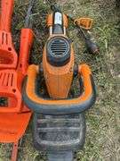 3 hedge trimmers - owner says large one works but other 2 condition unknown