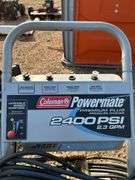 Coleman pressure washer - HARD TO PULL OVER