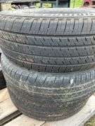 4 tires 235/65R17 - 3 Bridgestone, 1 Firestone