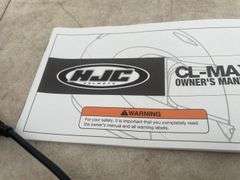 HJC Helmet CL-MAX size XXL - DOT approved