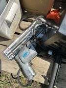 Pallet of miscellaneous, nails, plumbing fittings, golf clubs etc