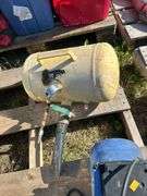 Bead breaker tank & small air compressor- condition unknown