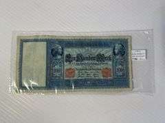 1910 Germany One Hundred Marks Bill